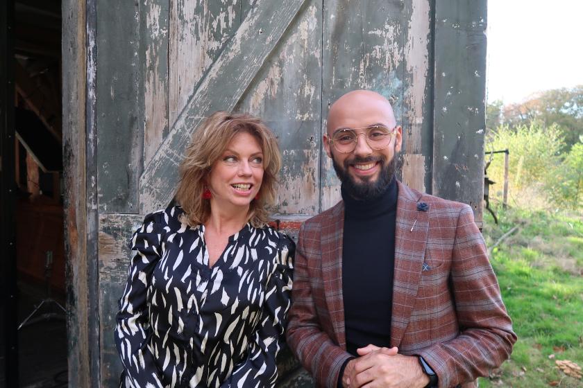 Annemiek Schrijver en Karim Amghar Annemiek Schrijver en Karim Amghar