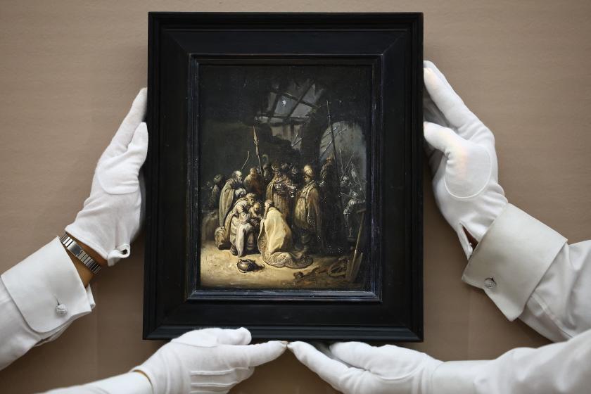 Mogelijke Rembrandt in Londen verkocht voor bijna 13 miljoen euro Mogelijke Rembrandt in Londen verkocht voor bijna 13 miljoen euro