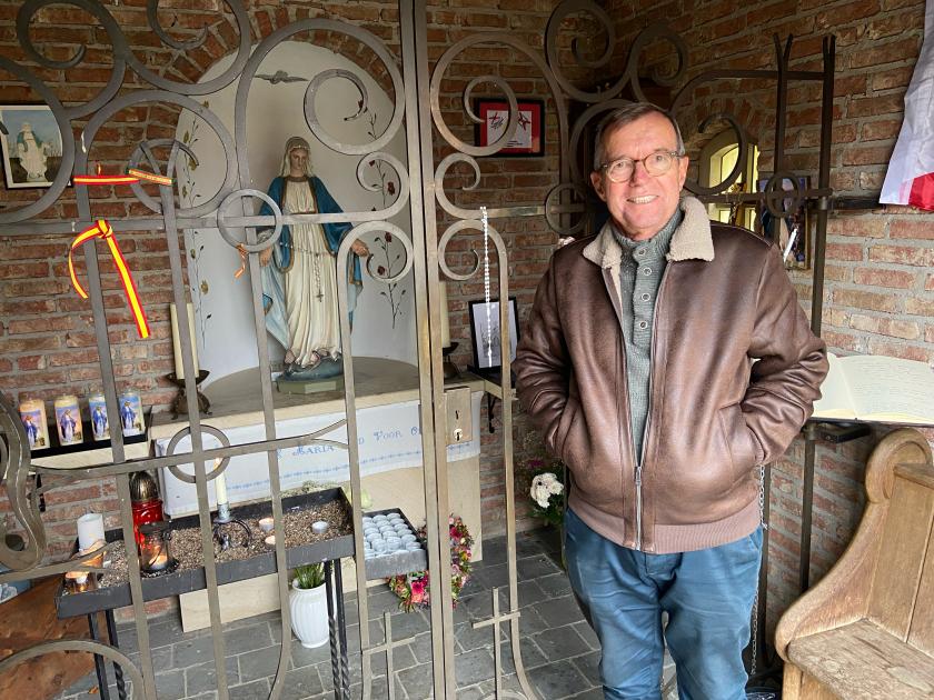Harry van den Berselaar in Mariakapel