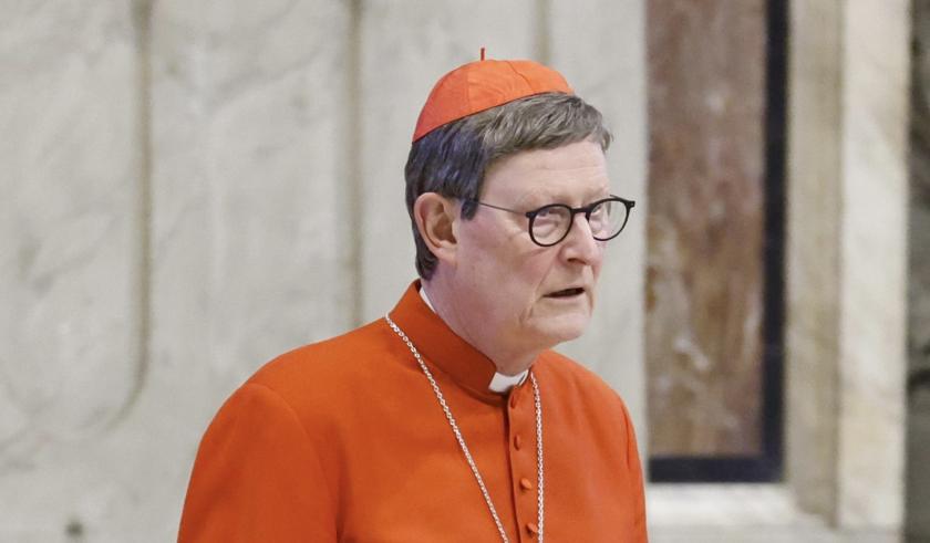 Cardinal Rainer Woelki attends the Fifth Novemdiale Mass in memory of late Pope Francis in Saint Peter's Basilica, Vatican City, 30 April 2025. Pope Francis passed away on Easter Monday, 21 April 2025, at the age of 88, and was buried in the Papal Basilica of St. Mary Major in Rome on 26 April. EPA/FABIO FRUSTACI
