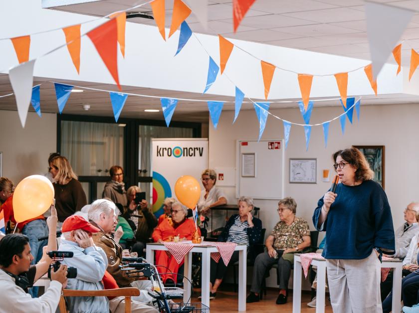 Francis van Broekhuizen in actie voor Lief gebaar