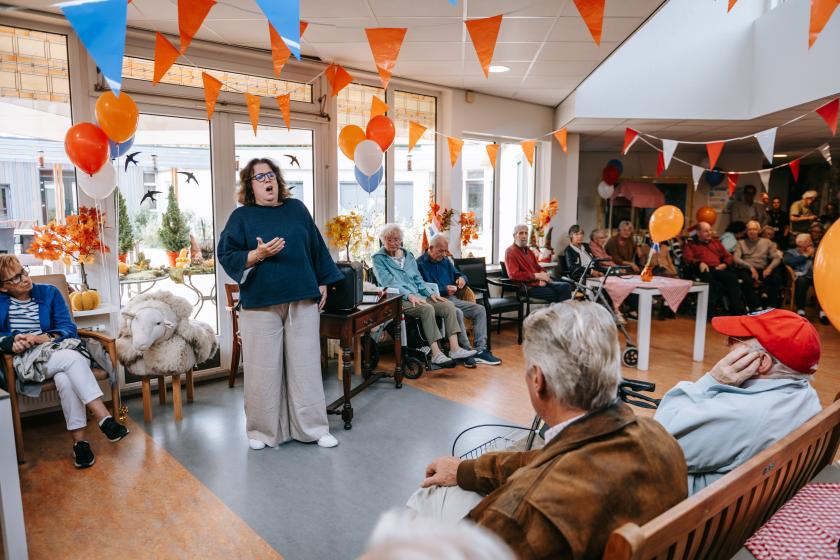 Francis van Broekhuizen in actie voor Lief gebaar