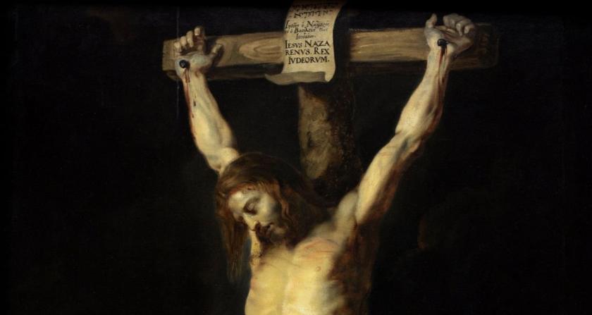 Jezus de Nazoreeër, koning der Joden. 