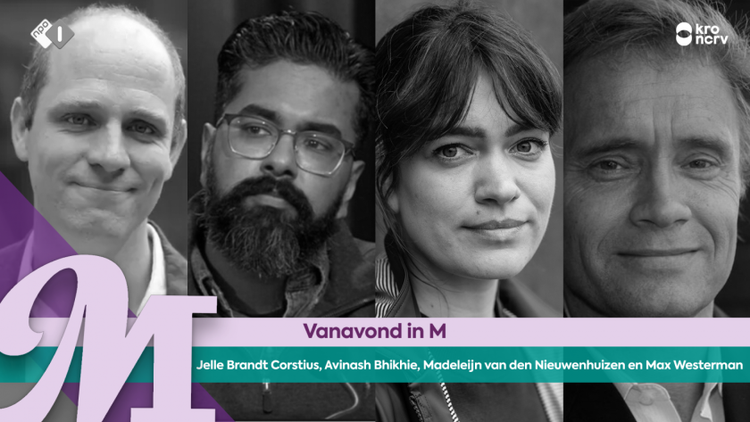 Avinash Bhikhie, Jelle Brandt Corstius, Madeleijn van den Nieuwenhuizen en Max Westerman Avinash Bhikhie, Jelle Brandt Corstius, Madeleijn van den Nieuwenhuizen en Max Westerman