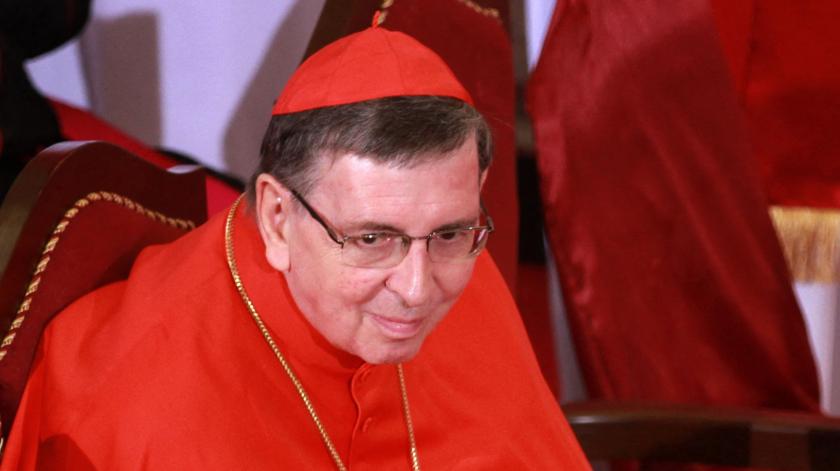 The Pope's envoy Cardinal Kurt Koch attends the inauguration ceremony for the newly-elected Catholicos-patriarch of the Assyrian Church of the East, Mar Gewargis III (formerly known as Mar Gewargis Sliwa), at Saint Youhanna church in Arbil, the capital of the autonomous Kurdish region of northern Iraq on September 27, 2015. Mar Gewargis Sliwa was elected by a council of Prelates and will succeed to the late Mar Dinkha IV under the ecclesiastical name Mar Gewargis III. The Pope's envoy Cardinal Kurt Koch attends the inauguration ceremony for the newly-elected Catholicos-patriarch of the Assyrian Church of the East, Mar Gewargis III (formerly known as Mar Gewargis Sliwa), at Saint Youhanna church in Arbil, the capital of the autonomous Kurdish region of northern Iraq on September 27, 2015. Mar Gewargis Sliwa was elected by a council of Prelates and will succeed to the late Mar Dinkha IV under the ecclesiastical name Mar Gewargis III. AFP PHOTO / SAFIN HAMED