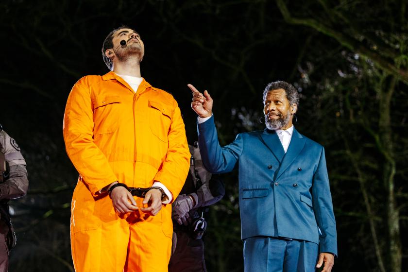 Milan en Mike tijdens The Passion 2026