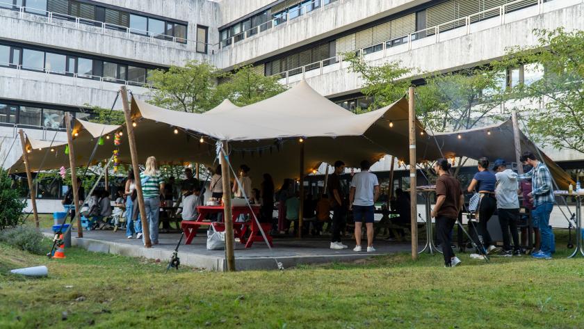 De barbecue van The Grill De barbecue van The Grill