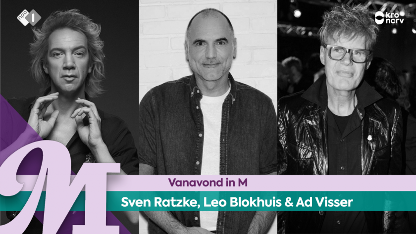 Sven Ratzke, Leo Blokhuis en Ad visser Sven Ratzke, Leo Blokhuis en Ad visser