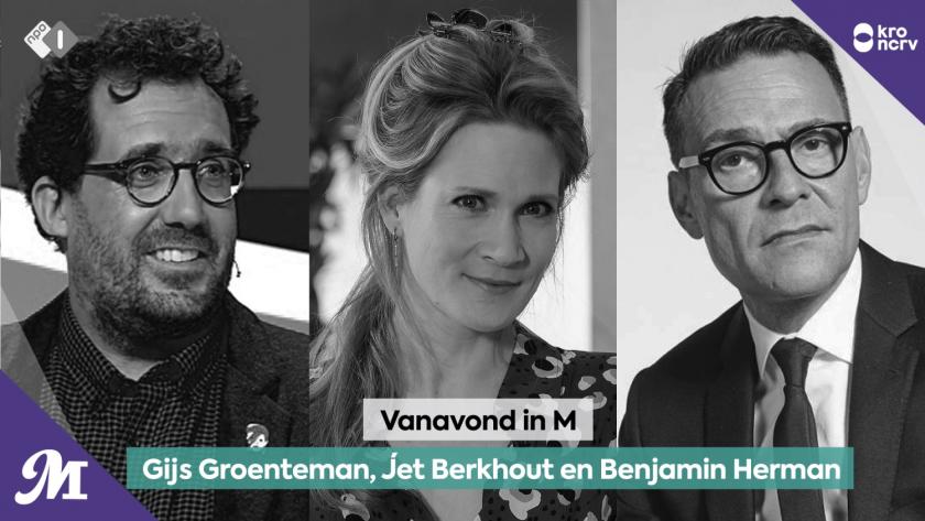 Gijs Groenteman, Jet Berkhout en Benjamin Herman Gijs Groenteman, Jet Berkhout en Benjamin Herman