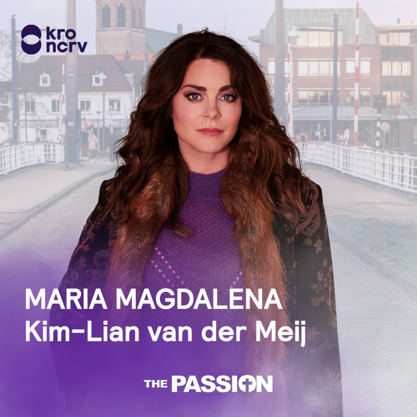 Kim-Lian van der Meij in The Passion 2022