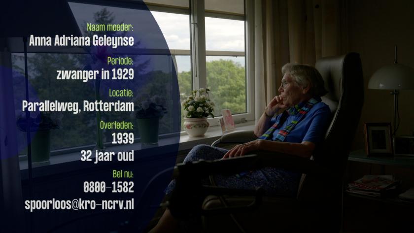 Adriana zoekt haar biologische moeder in Spoorloos