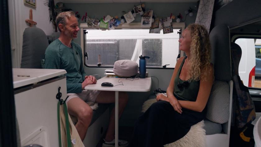 kimberley en joris in onderweg naar liefde