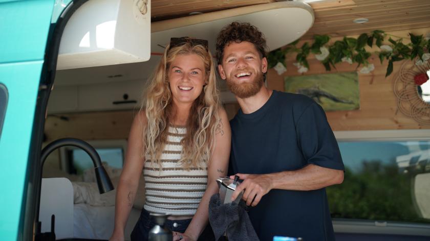 Silke en Daan in onderweg naar liefde