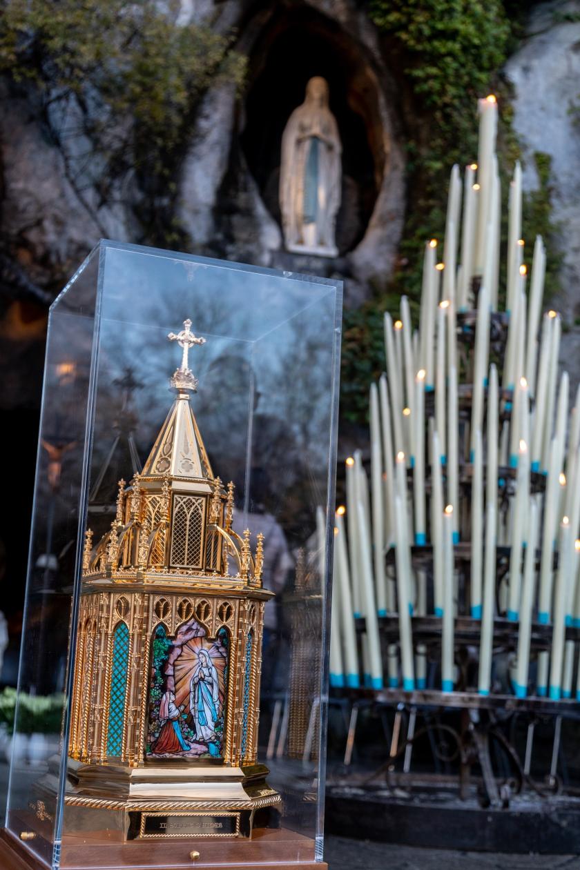 Reliekschrijn Lourdes