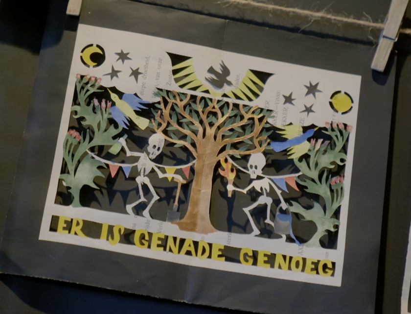 Knipwerk van broeder Dieleman