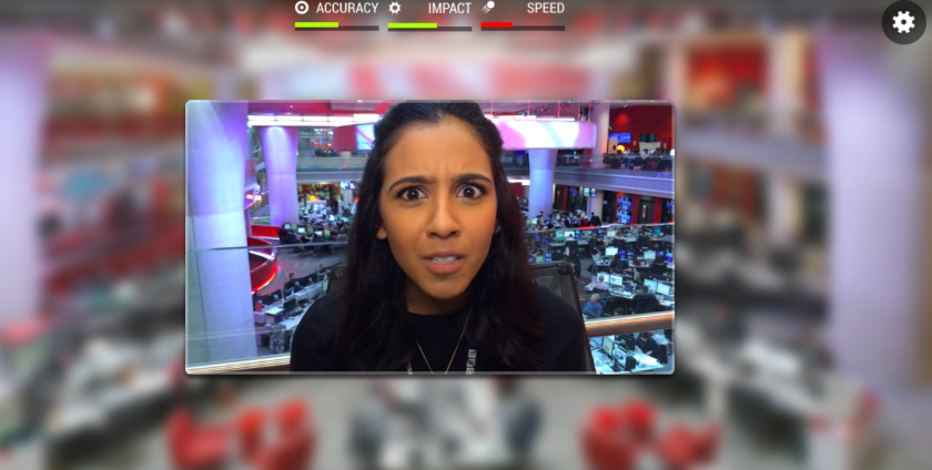 Wees niet te langzaam! Je redacteur zit erbovenop BBC iReporter screengrab