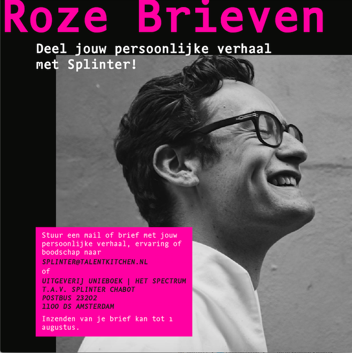 Roze Brieven - Splinter Chabot Oproep Splinter Chabot