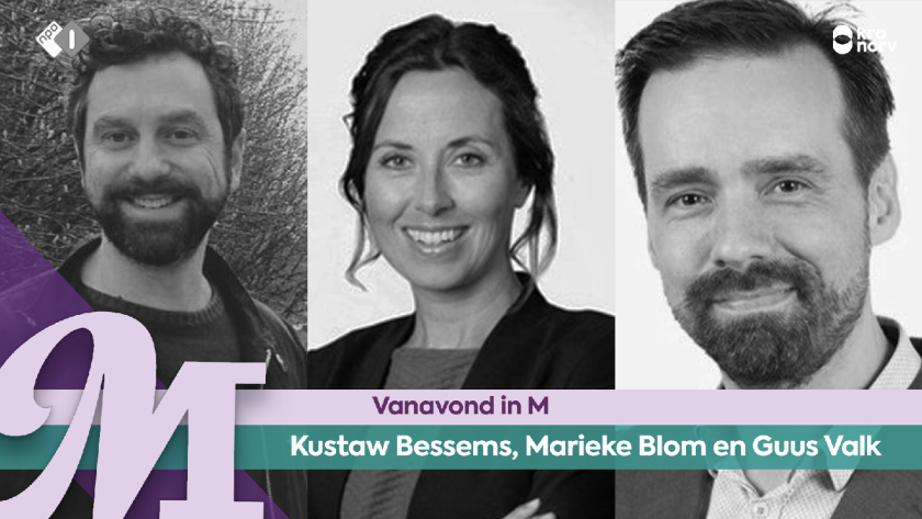 Kustaw Bessems, Marieke Blom en Guus Valk