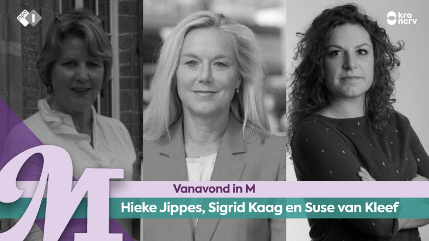 Hieke Jippes, Sigrid Kaag en Suse van Kleef Hieke Jippes, Sigrid Kaag en Suse van Kleef