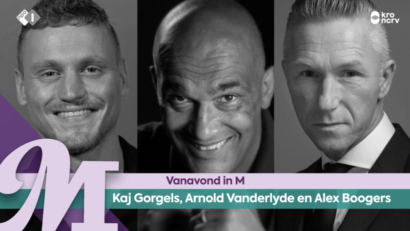 Kaj Gorgels, Arnold Vanderlyde en Alex Boogers Kaj Gorgels, Arnold Vanderlyde en Alex Boogers