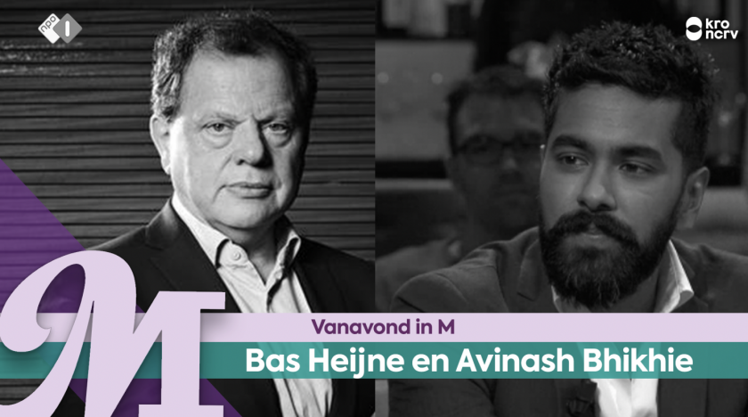 Bas Heijne en Avinash Bhikhie Bas Heijne en Avinash Bhikhie