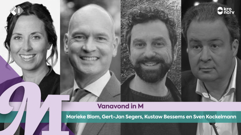 Marieke Blom, Gert-Jan Segers, Kustaw Bessems en Sven Kockelmann Marieke Blom, Gert-Jan Segers, Kustaw Bessems en Sven Kockelmann