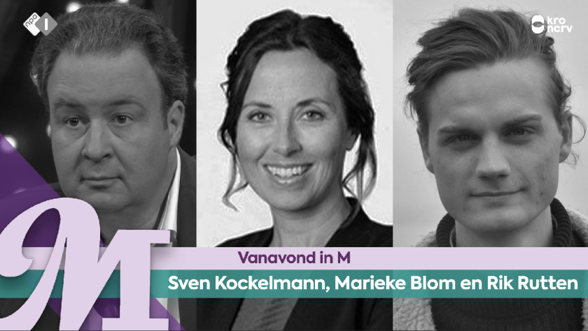 Sven Kockelmann, Marieke Blom en Rik Rutten