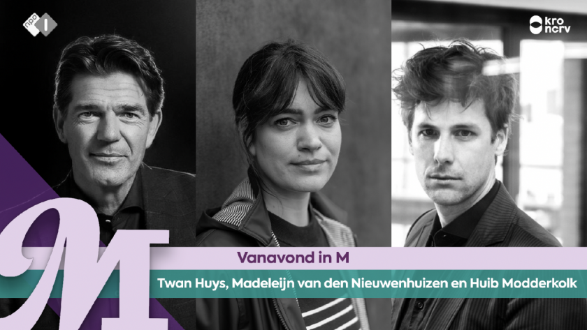 Twan Huys, Madeleijn van den Nieuwenhuizen en Huib Modderkolk Twan Huys, Madeleijn van den Nieuwenhuizen en Huib Modderkolk