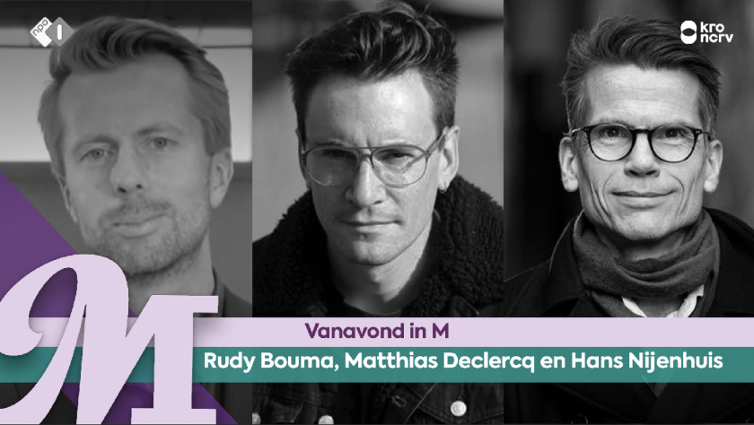 Rudy Bouma, Matthias Declercq en Hans Nijenhuis Rudy Bouma, Matthias Declercq en Hans Nijenhuis