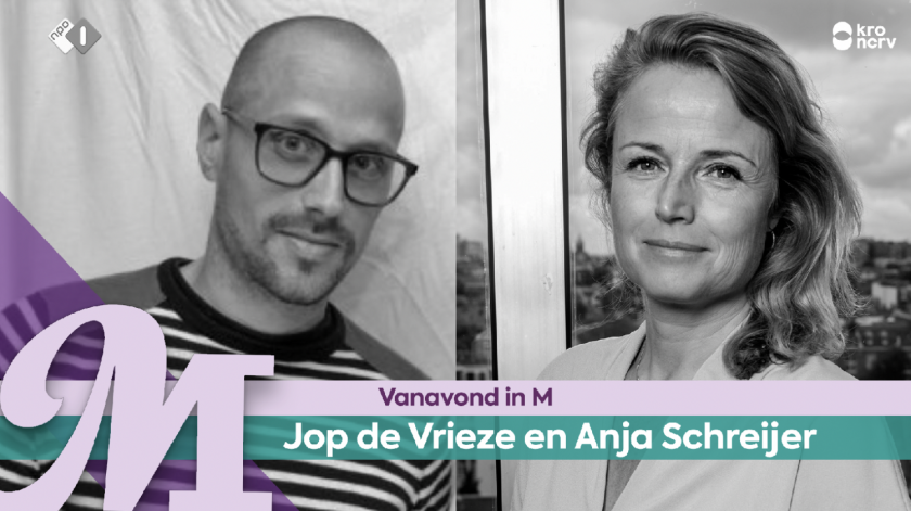 Jop de Vrieze en Anja Schreijer Jop de Vrieze en Anja Schreijer