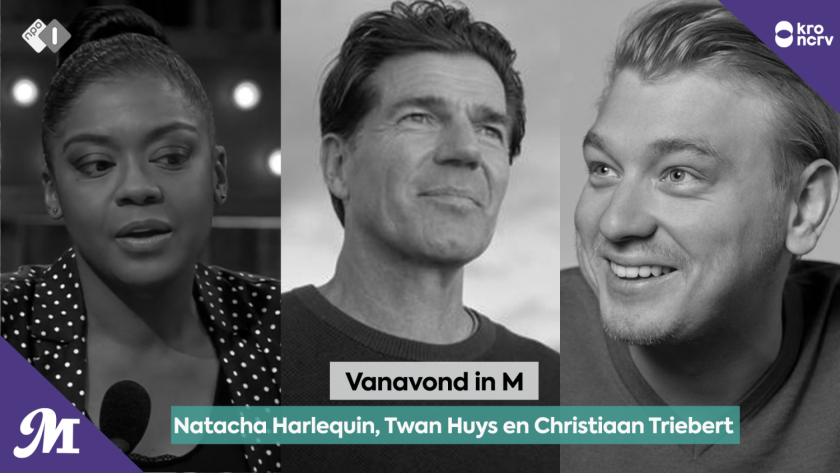 Natacha Harlequin, Twan Huys en Christiaan Triebert 
