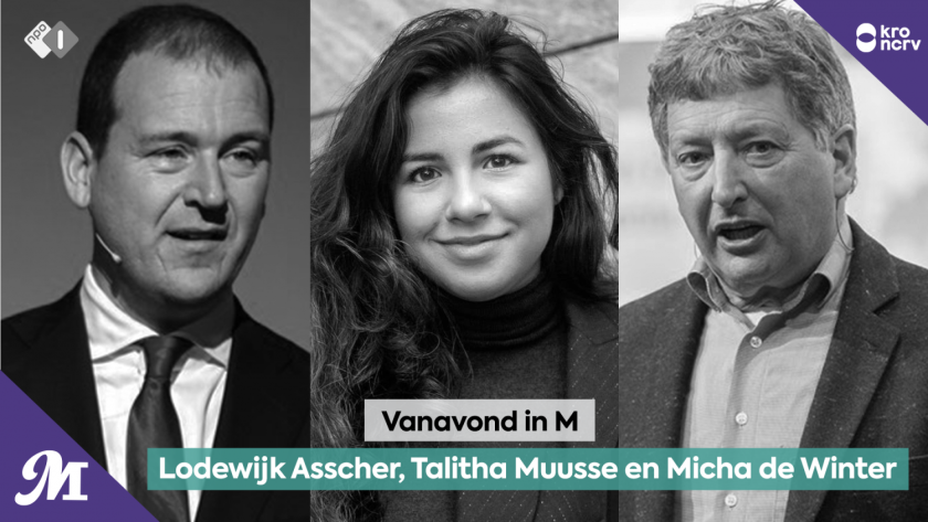 Lodewijk Asscher, Talitha Muusse en Micha de Winter Lodewijk Asscher, Talitha Muusse en Micha de Winter