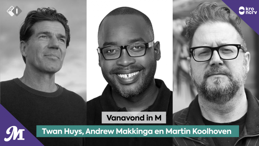 Twan Huys, Andrew Makkinga en Martin Koolhoven Twan Huys, Andrew Makkinga en Martin Koolhoven