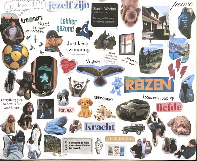 Het vision board van Joep - Taboes