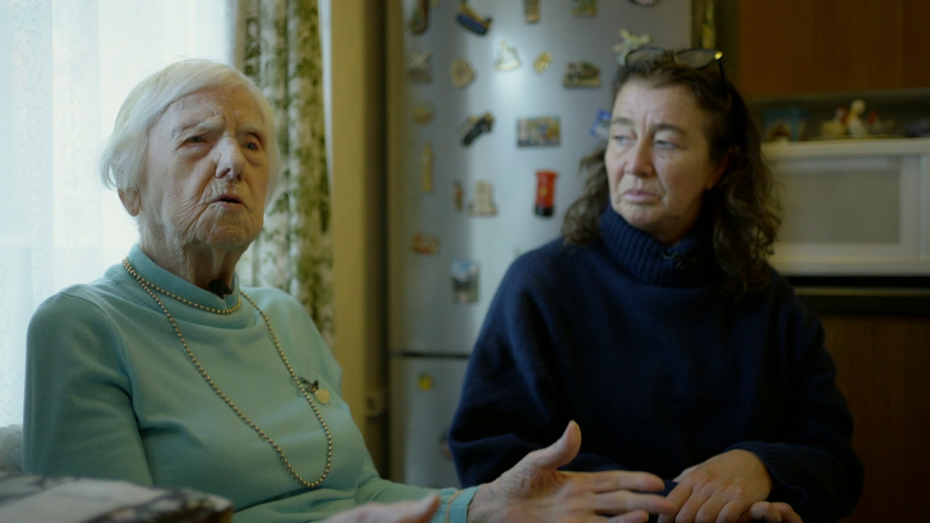 Saskia Verweij bezoekt Alie Touw Saskia Verweij bezoekt Alie Touw