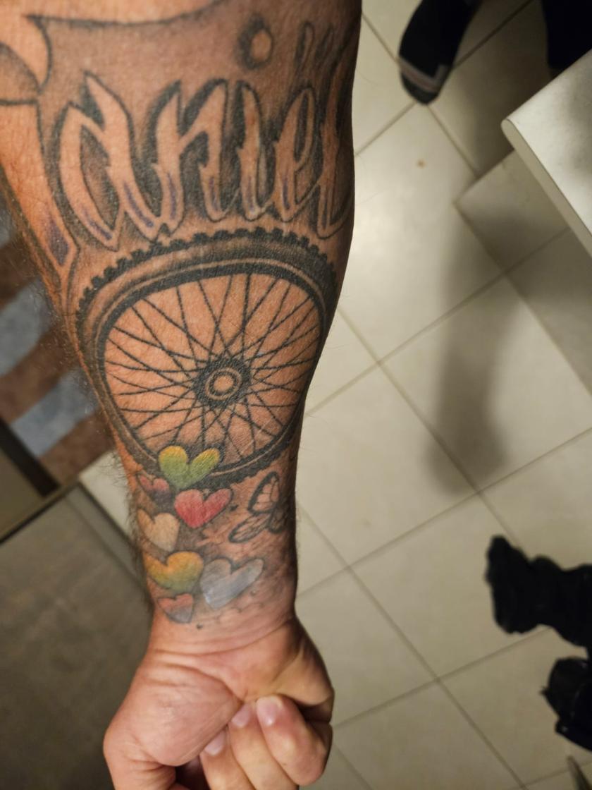 Tattoo op arm