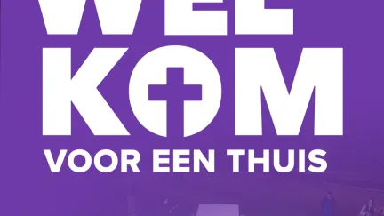 Welkom poster vierkant