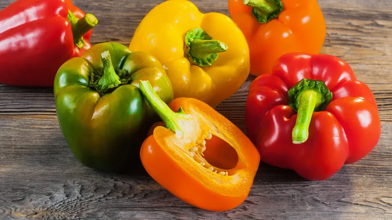 Kleuren paprika's - Keuringsdienst van waarde