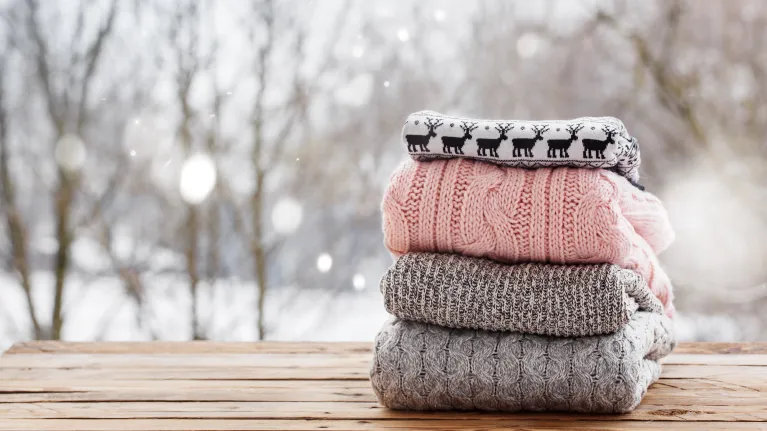 kleding wassen hack sneeuw binnenstebuiten