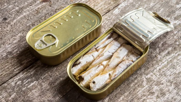 Sardines in blik - Keuringsdienst van waarde