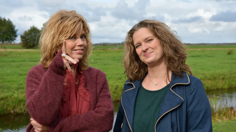 Annemiek Schrijver en Elke Wiss