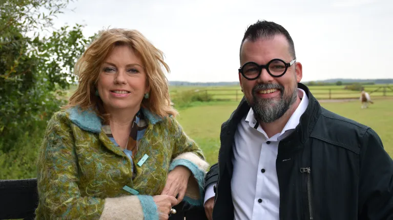 Annemiek Schrijver en Wouter van der Toorn