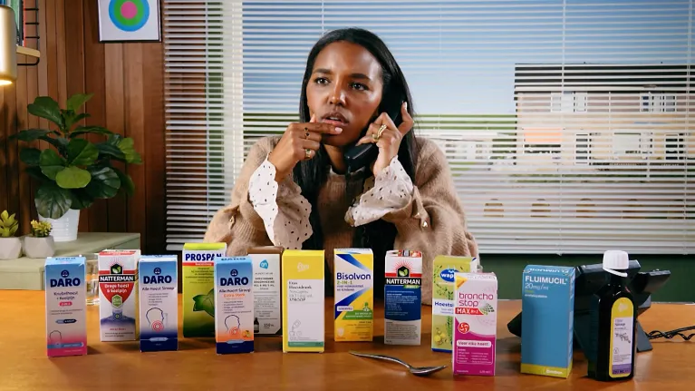 Hoestdrank - Keuringsdienst van waarde - Sosha Duysker