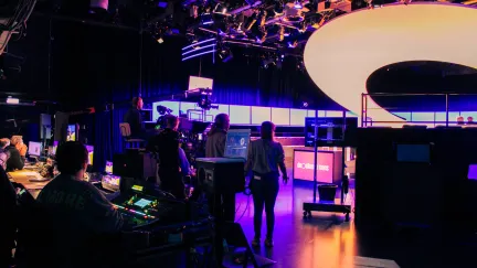 De studio van De slimste mens