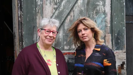 Els Thissen en Annemiek Schrijver