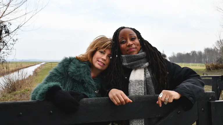 Annemiek Schrijver en Clarice Gargard