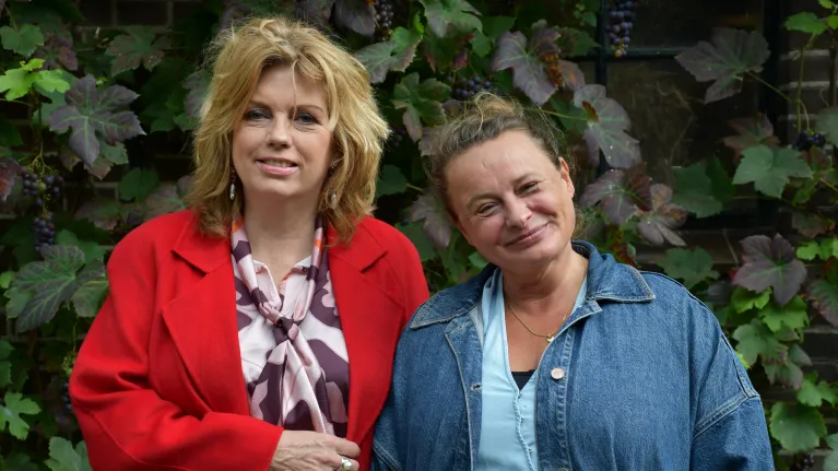 Annemiek Schrijver en Mirjam van Biemen
