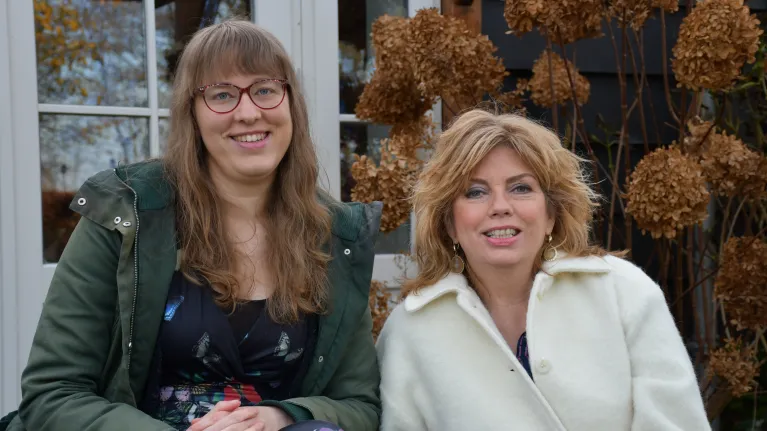 Annemiek Schrijver en Rozemarijn van 't Einde