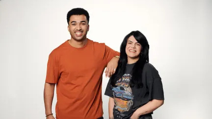 Benji Heerschop en Elif Kan