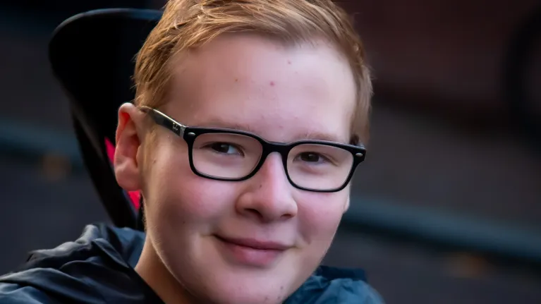 Job Lammers gefotografeerd op zijn levensfeest 